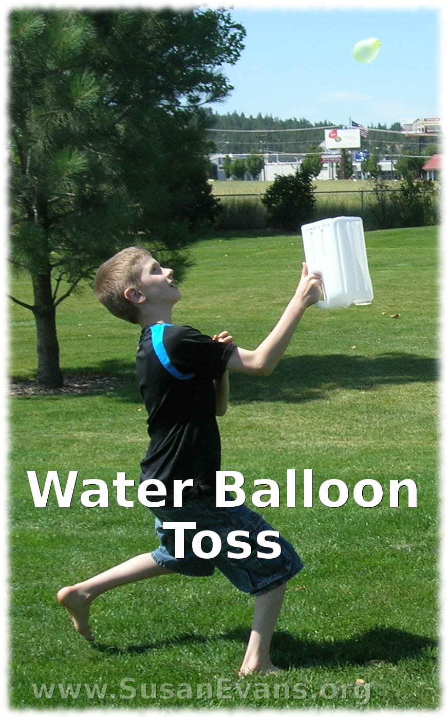 Water Balloon Toss « Susan's Homeschool Blog