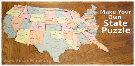 Make Your Own State Puzzle « Susan's Homeschool Blog