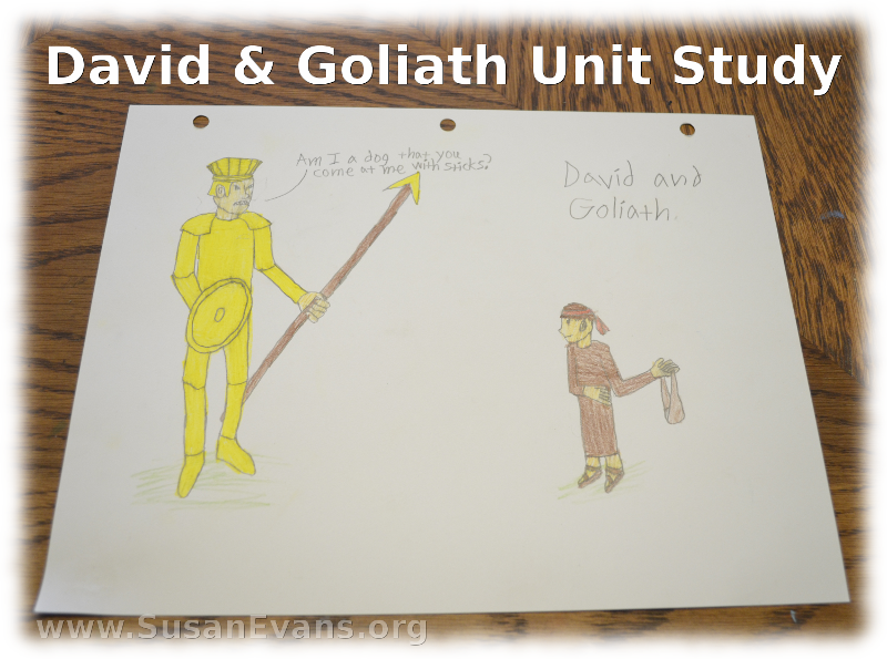 David And Goliath Unit Study « Susan's Homeschool Blog