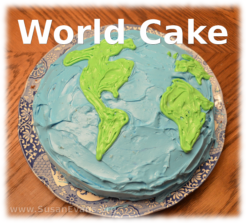 World Cake « Susan's Homeschool Blog