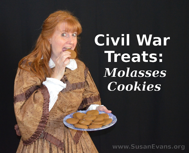 Civil War Treats Molasses Cookies « Susan's Homeschool Blog